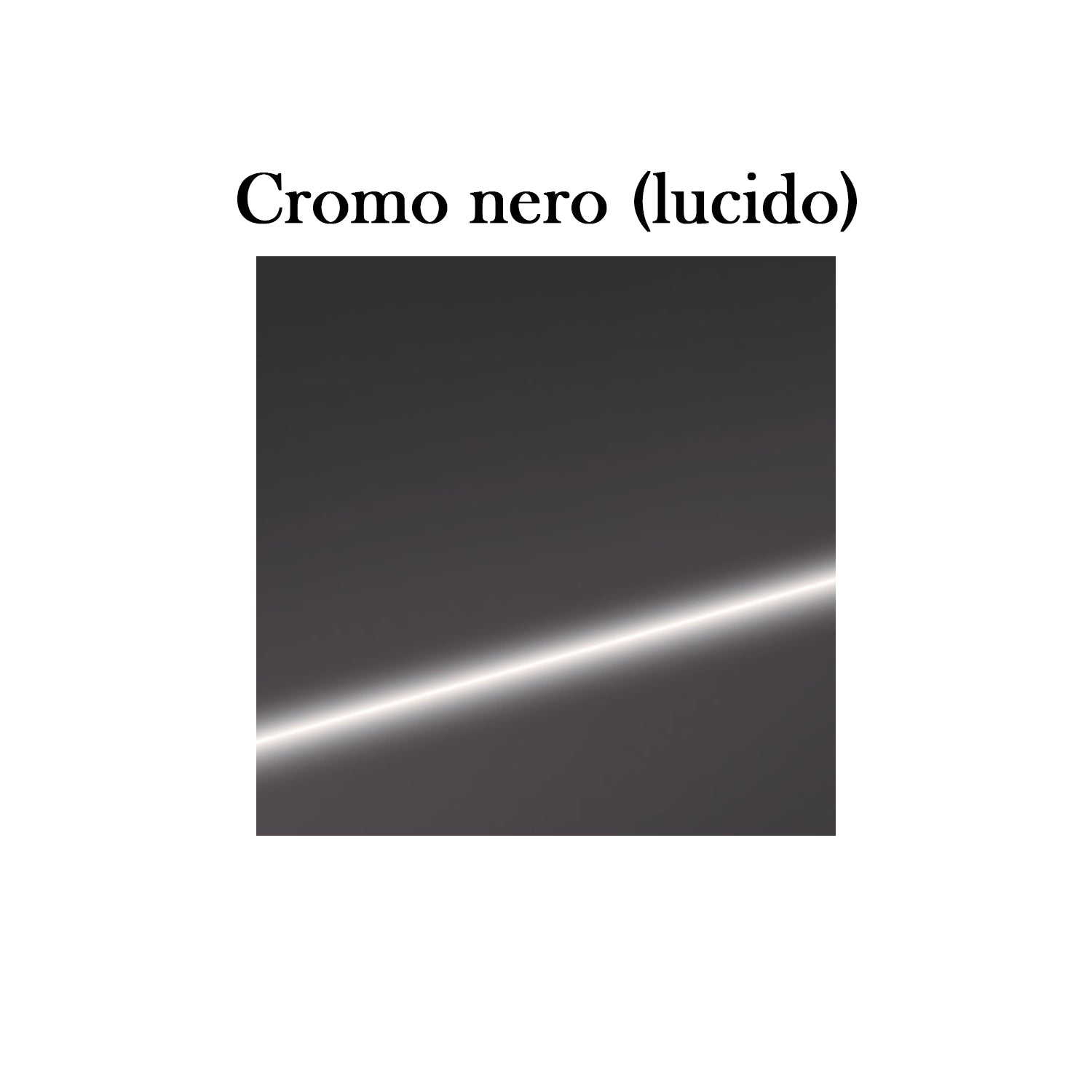 Colonna doccia cromo nero orientabile con soffione quadro
