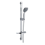 Saliscendi Minerva con asta ovale con doccia Tennis e portasapone
