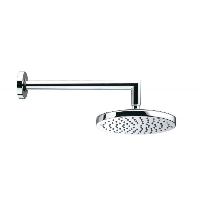 Bossini soffione doccia tondo OKI 250 completo di braccio