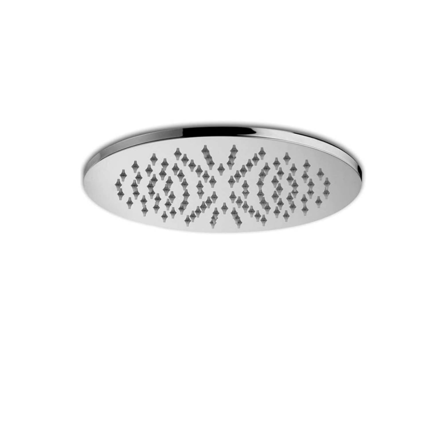 Set soffione doccia tondo con braccio doccia tondo e miscelatore termostatico con set doccia duplex cromo Paffoni