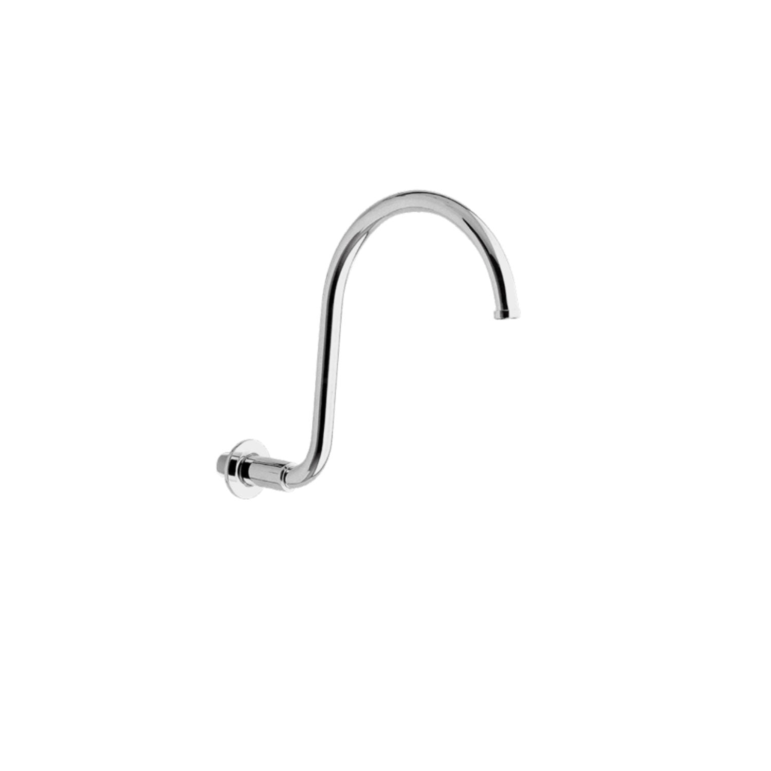 Braccio doccia modello retrÃ² in ottone cromato Keller Taps