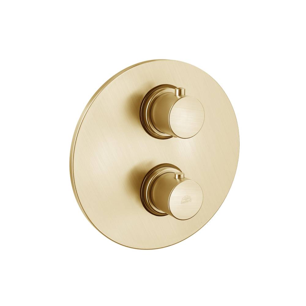 Miscelatore termostatico incasso doccia 3 uscite serie Light modello LIQ019HGSP miele oro spazzolato Paffoni