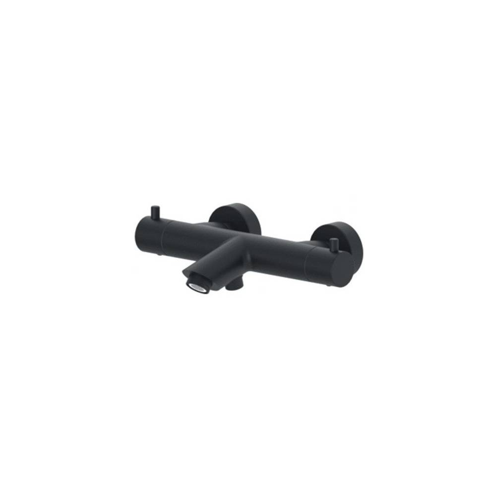 Miscelatore vasca Termostatico serie Light modello LIQ022NO Nero Opaco Paffoni