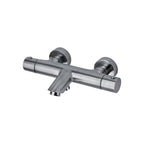 Miscelatore vasca Termostatico serie Light modello LIQ022ST Steel looking Paffoni
