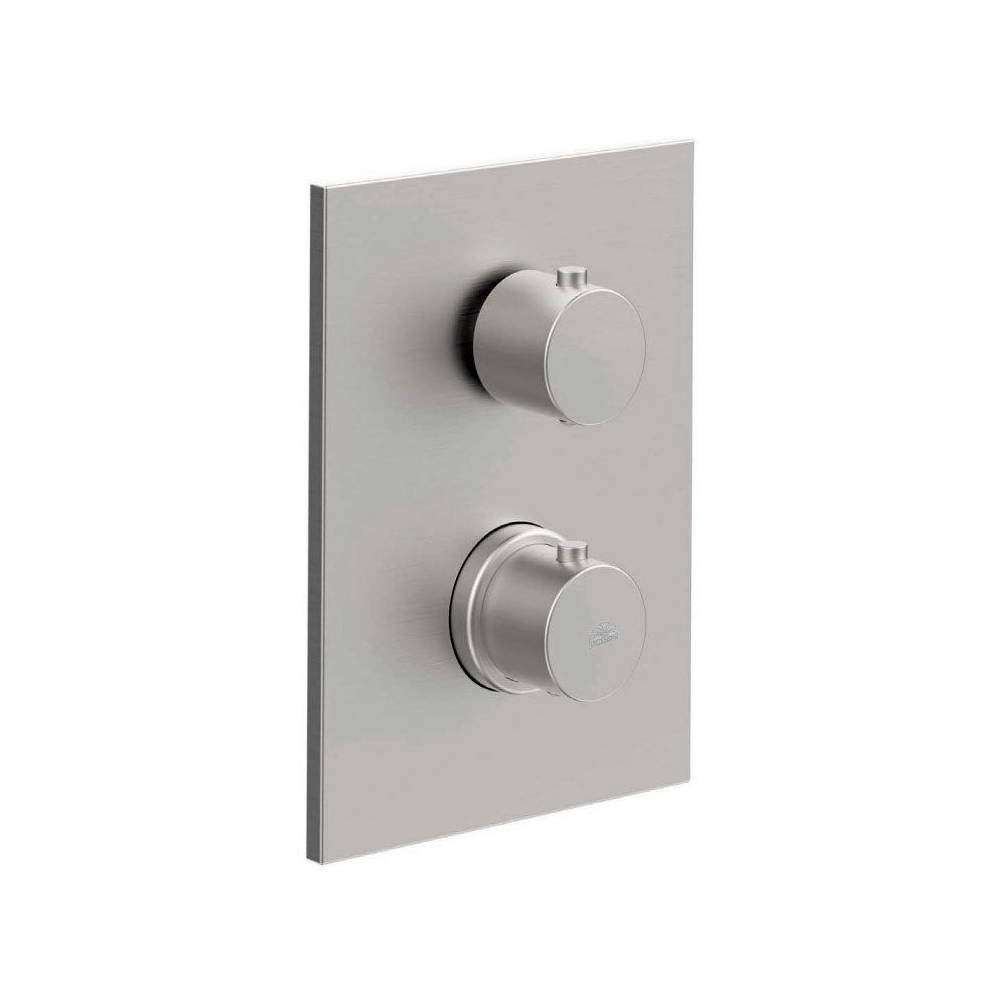 Miscelatore doccia termostatico ad incasso serie Light modello LIQ513ST/M steel looking Paffoni
