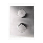 Miscelatore doccia termostatico ad incasso serie Light modello LIQ519ST/M steel looking Paffoni
