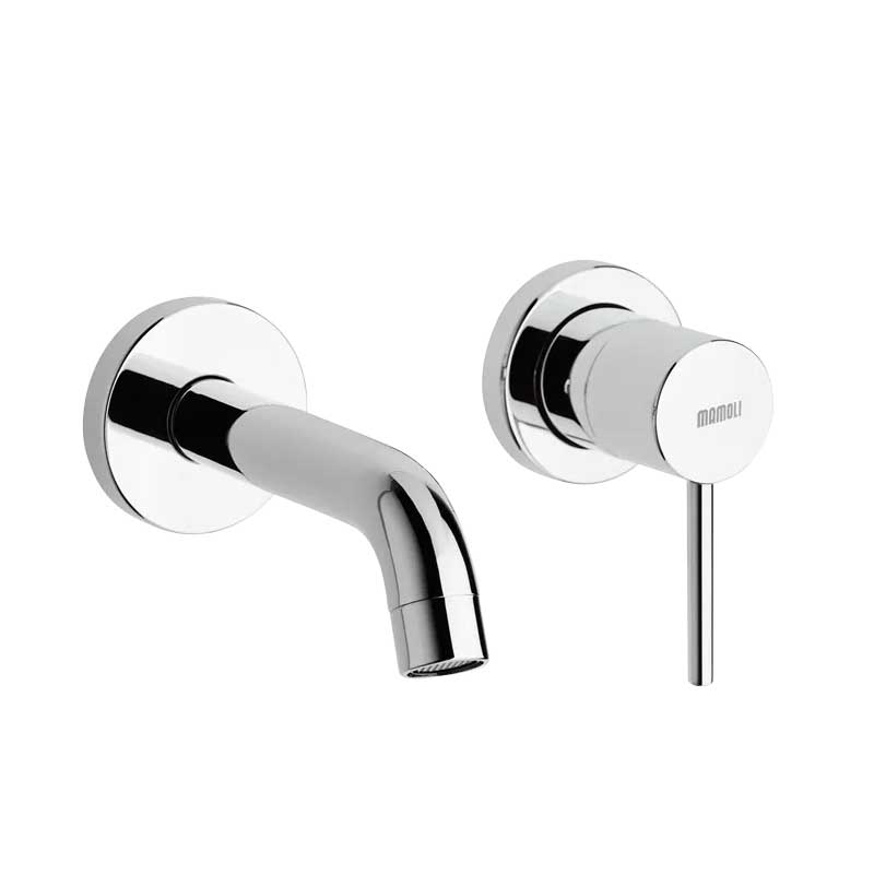 Miscelatore Lavabo Incasso senza scarico in ottone Cromo collezione Pico di Mamoli Rubinetterie