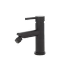 Kit miscelatore lavabo + bidet RubiFlux serie Yarn con scarico clic-clac - Nero Opaco
