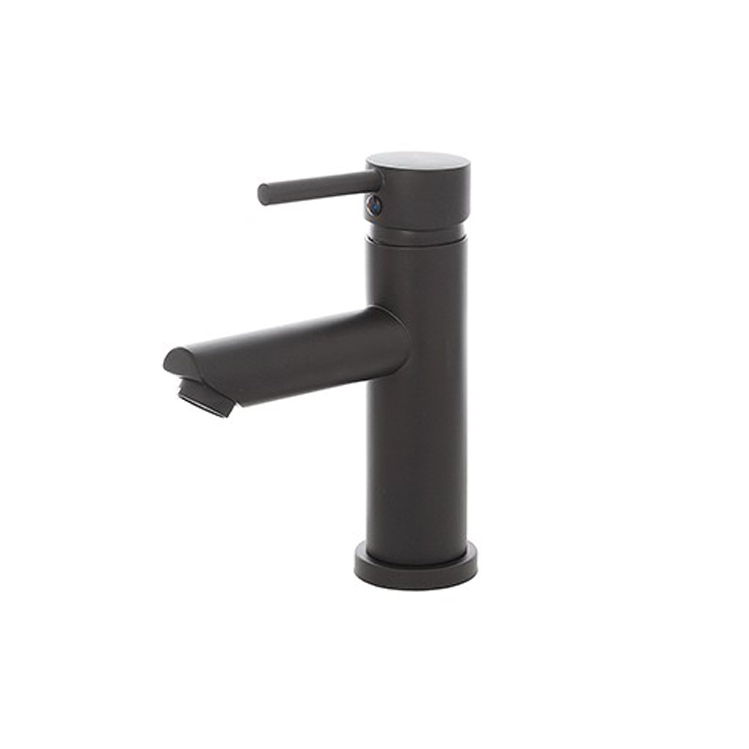 Kit miscelatore lavabo + bidet RubiFlux serie Yarn con scarico clic-clac - Nero Opaco