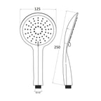 Doccia idromassaggio Smeraldo 3 anticalcare 3 getti e box