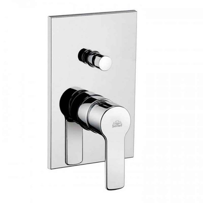 Miscelatore incasso doccia Paffoni Red completo di deviatore automatico