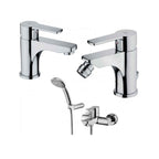 Set Paffoni Red miscelatore lavabo c/scarico + bidet c/scarico + vasca