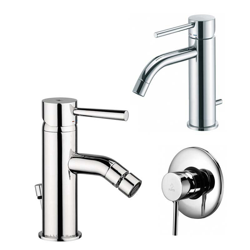 Paffoni Light miscelatore lavabo c/scarico