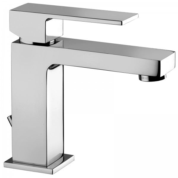 Miscelatore lavabo Paffoni Elle ottone cromo lucido con scarico