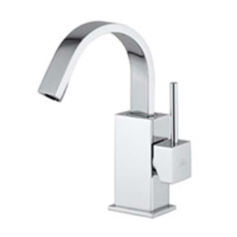 Miscelatore bidet  Paffoni Level con scarico e canna orientabile quadrata