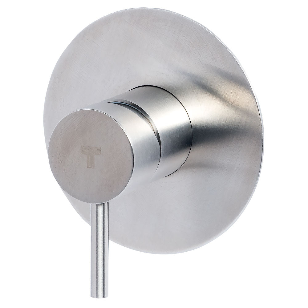 Miscelatore monocomando doccia incasso in acciaio Inox Satinato collezione Nilo di Tubico