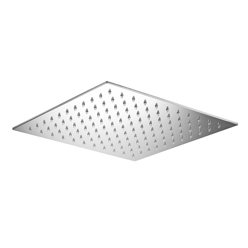 Set soffione doccia quadrato e braccio doccia quadrato con miscelatore incasso Effe e set duplex doccia Cromo Paffoni