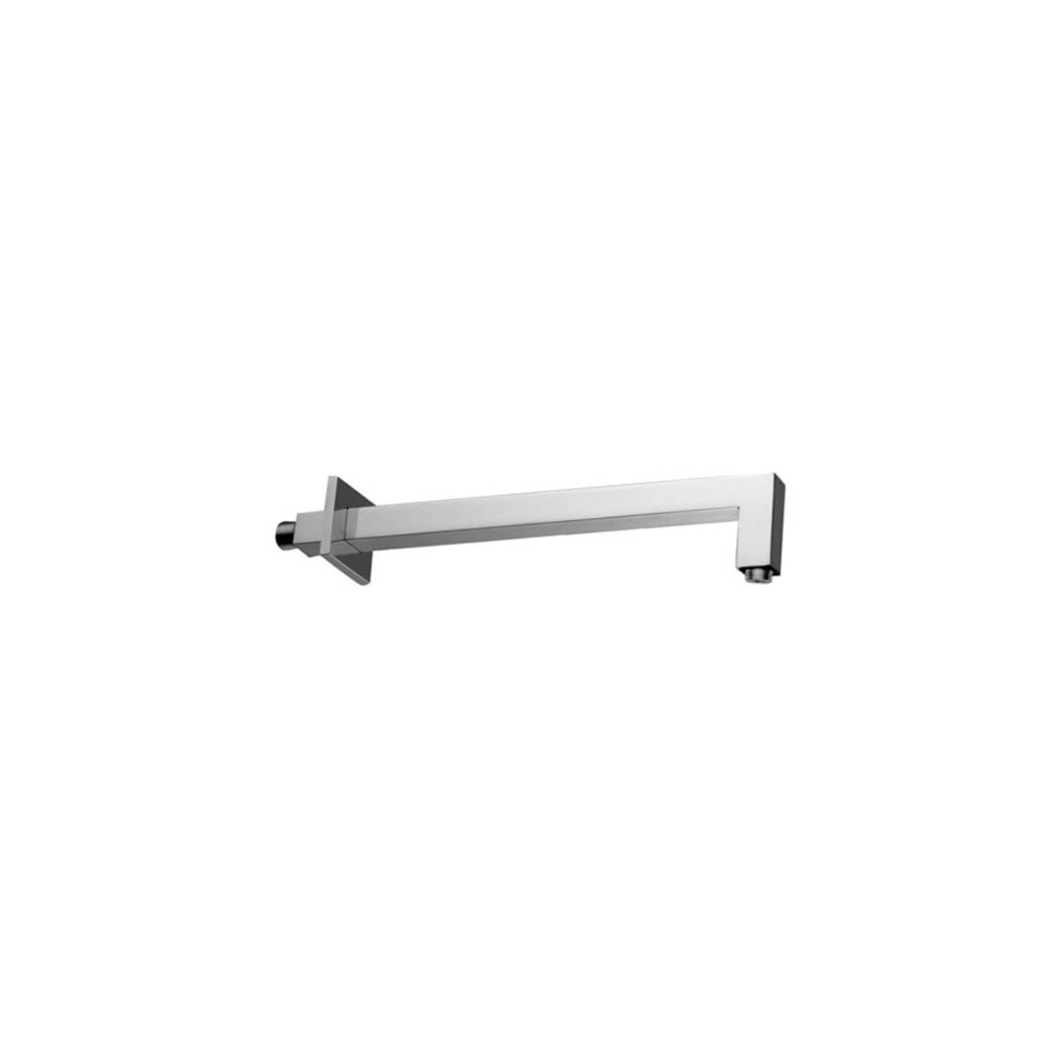 Set soffione doccia quadrato e braccio doccia quadrato con miscelatore incasso Effe e set duplex doccia Cromo Paffoni