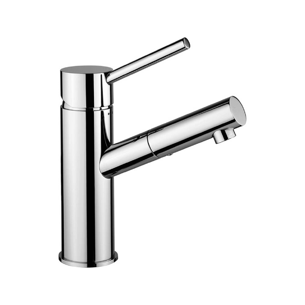 Miscelatore lavabo monocomando senza Scarico serie Birillo modello BI071CR cromato Paffoni