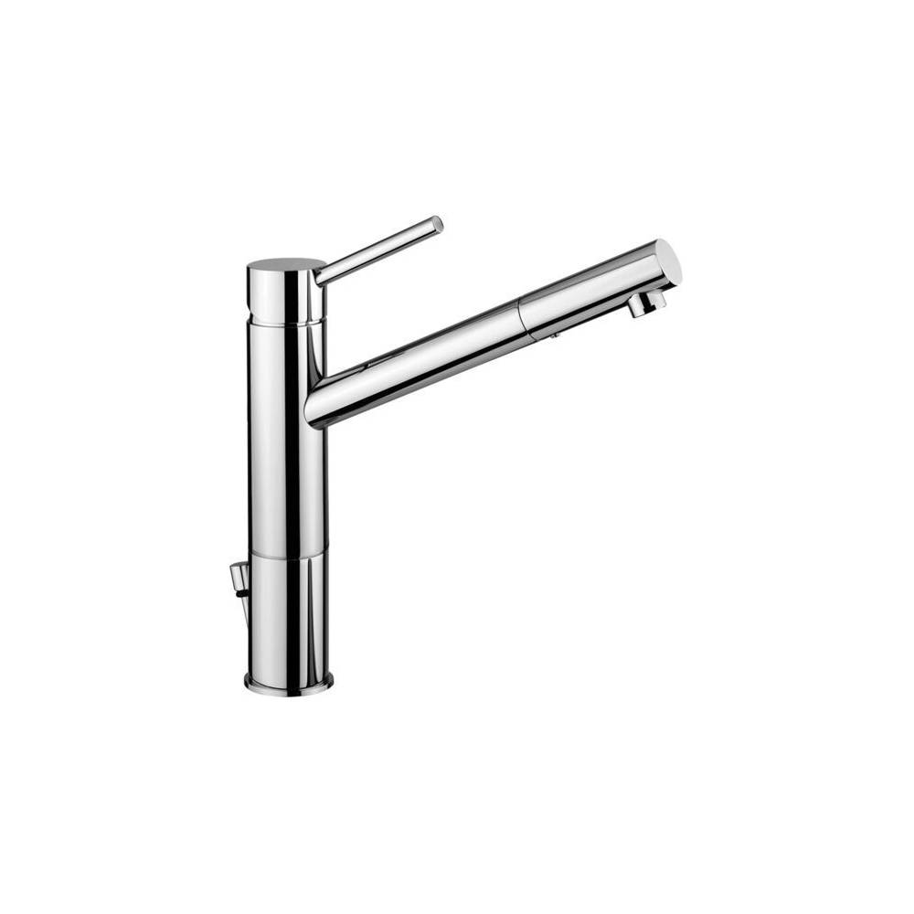 Miscelatore lavabo canna lunga con prolunga serie Birillo modello BI081CR93 cromo Paffoni