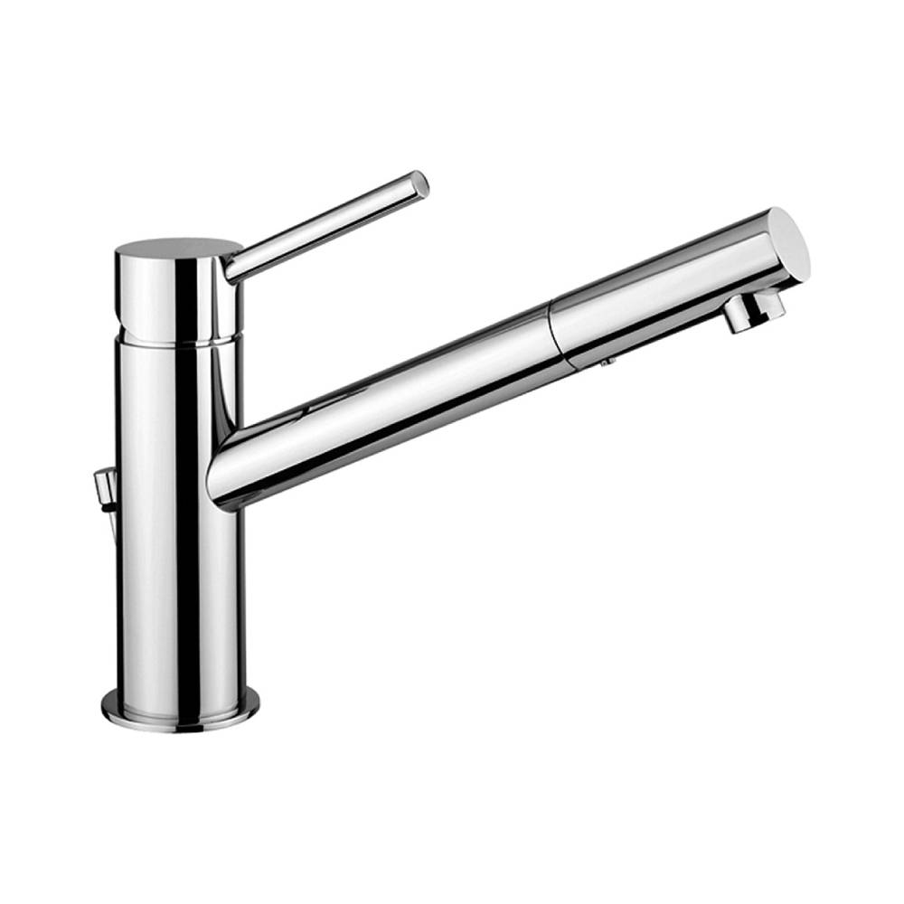 Miscelatore lavabo prolungato monocomando serie Birillo modello BI085CR cromoto Paffoni