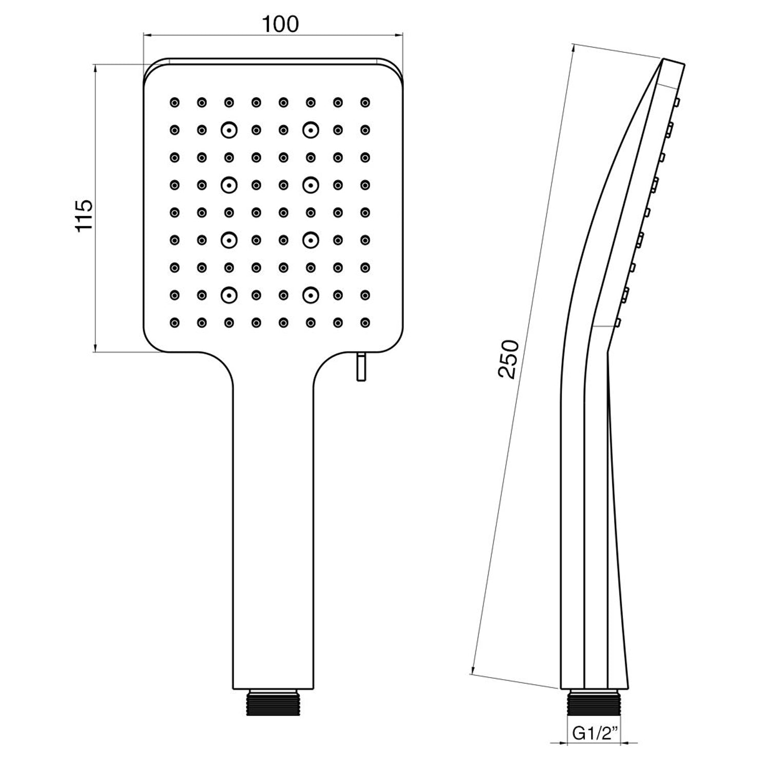 Doccia idromassaggio Level anticalcare abs con 6 funzioni