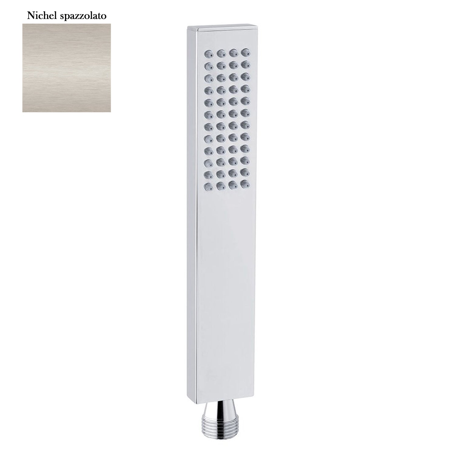 Doccia Master monogetto in ottone anticalcare nichel