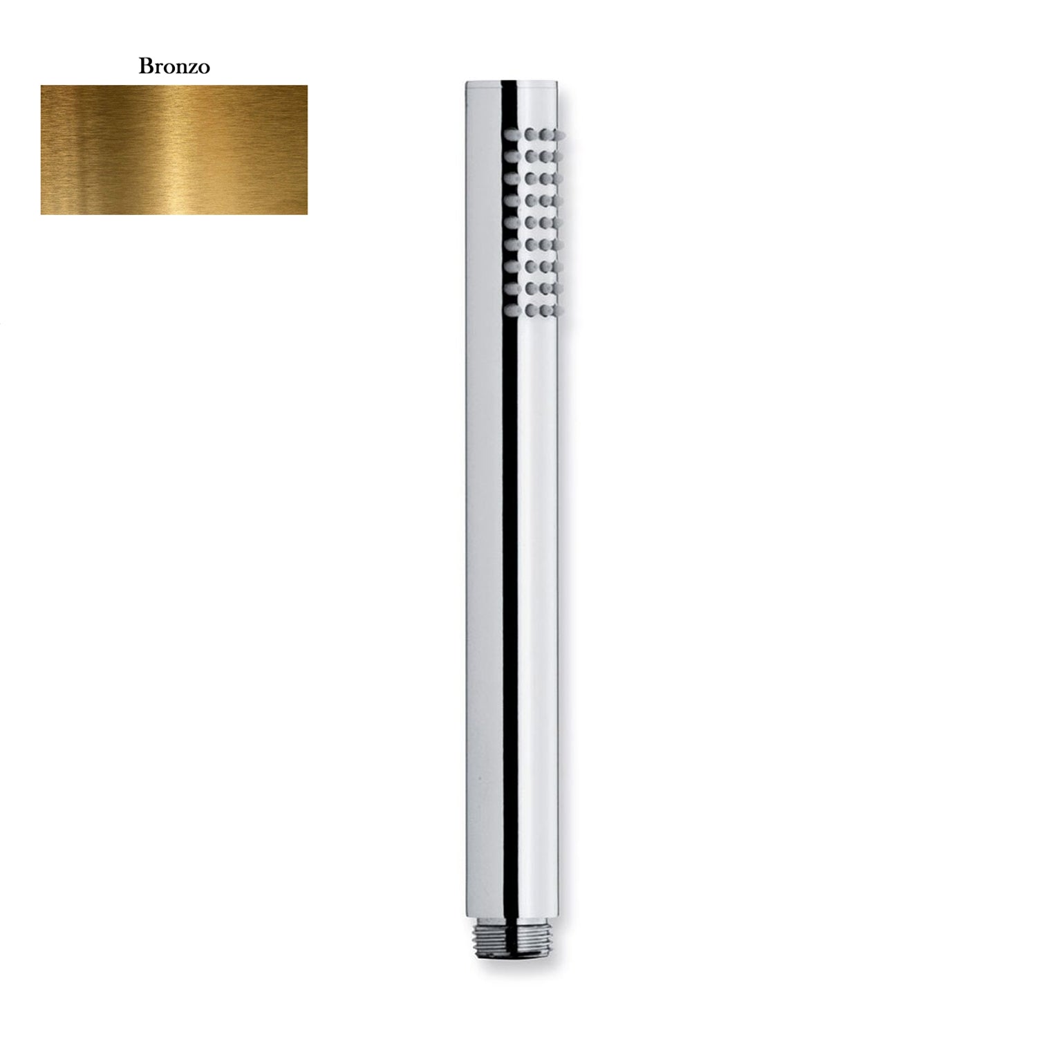 Doccia Artist monogetto in ottone anticalcare bronzo