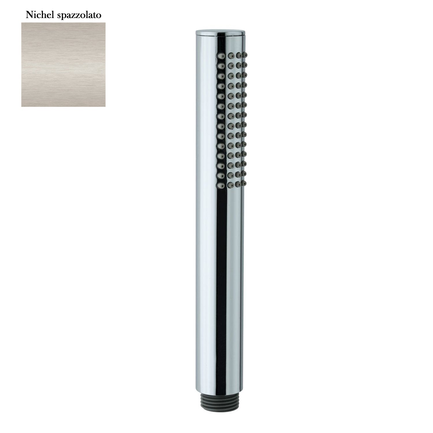 Doccia Ministar monogetto in abs anticalcare nichel spazzolato
