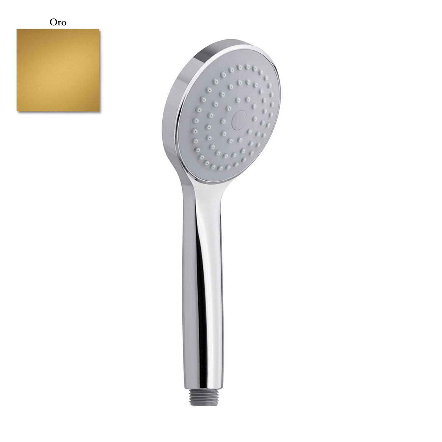Doccia Alisso monogetto in abs anticalcare oro
