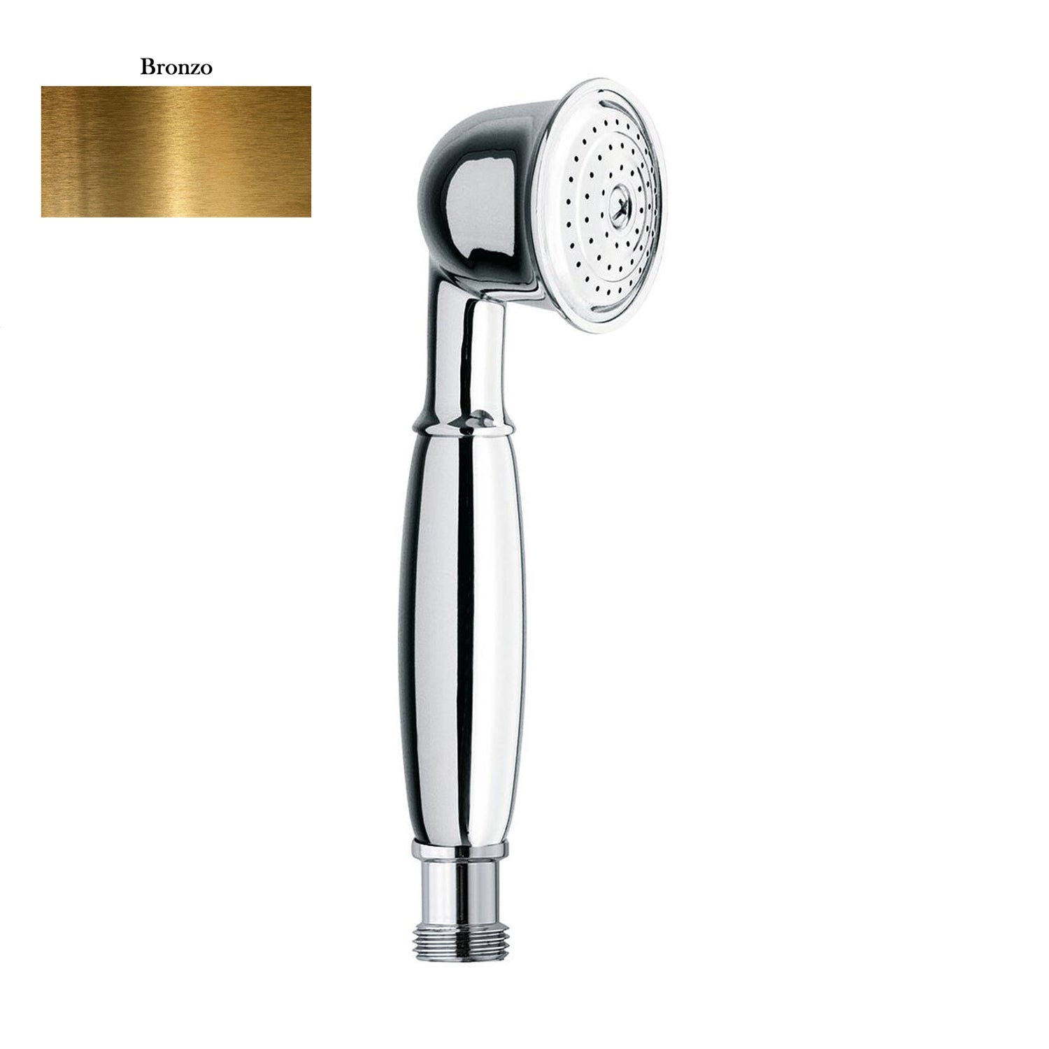 Doccia Violetta con manopola e disco A in ottone bronzo