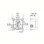 Box incasso universale PBox 001 Paffoni