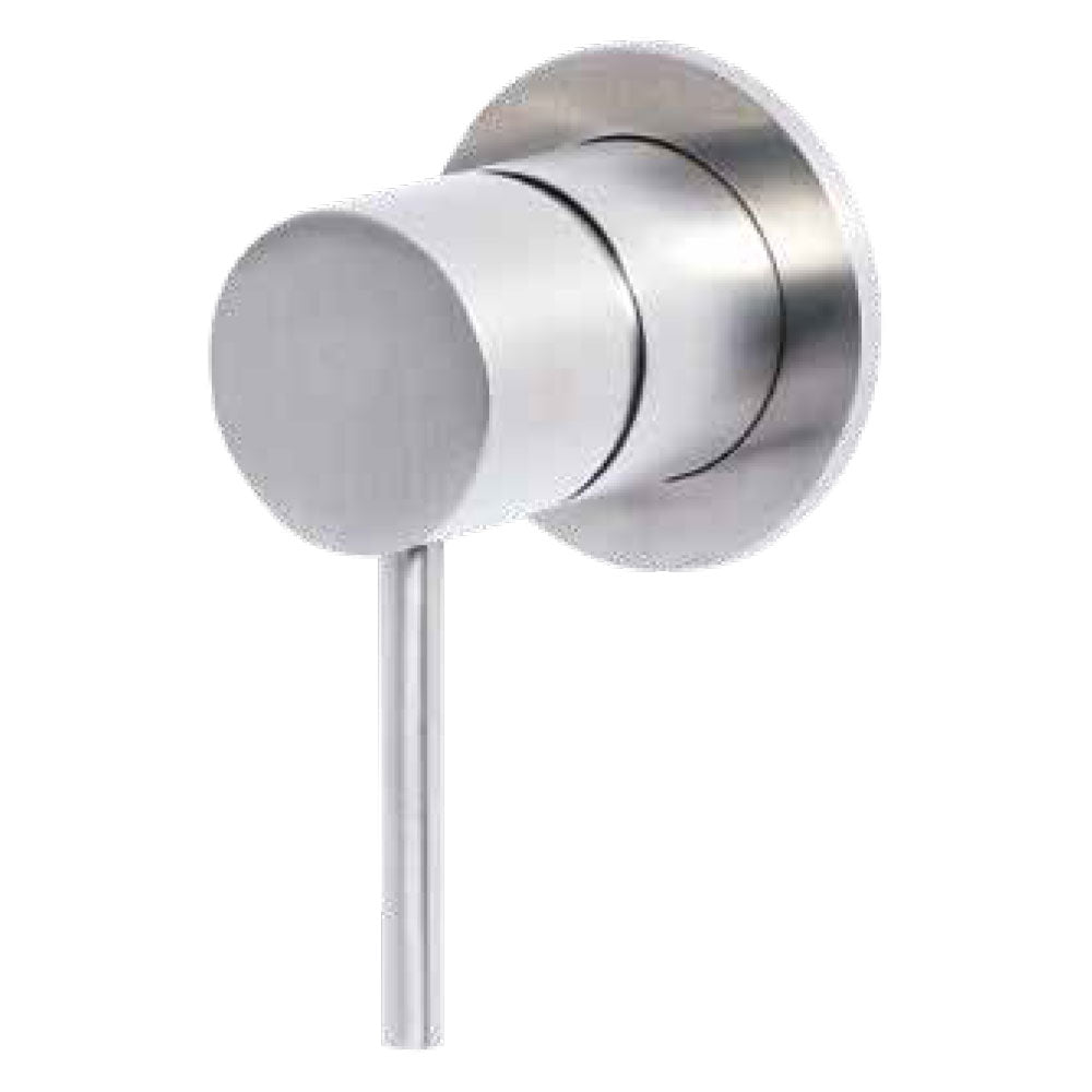 Rubinetto miscelatore Doccia incasso in acciaio inox 316L Finitura Spazzolata Tubico Tevere