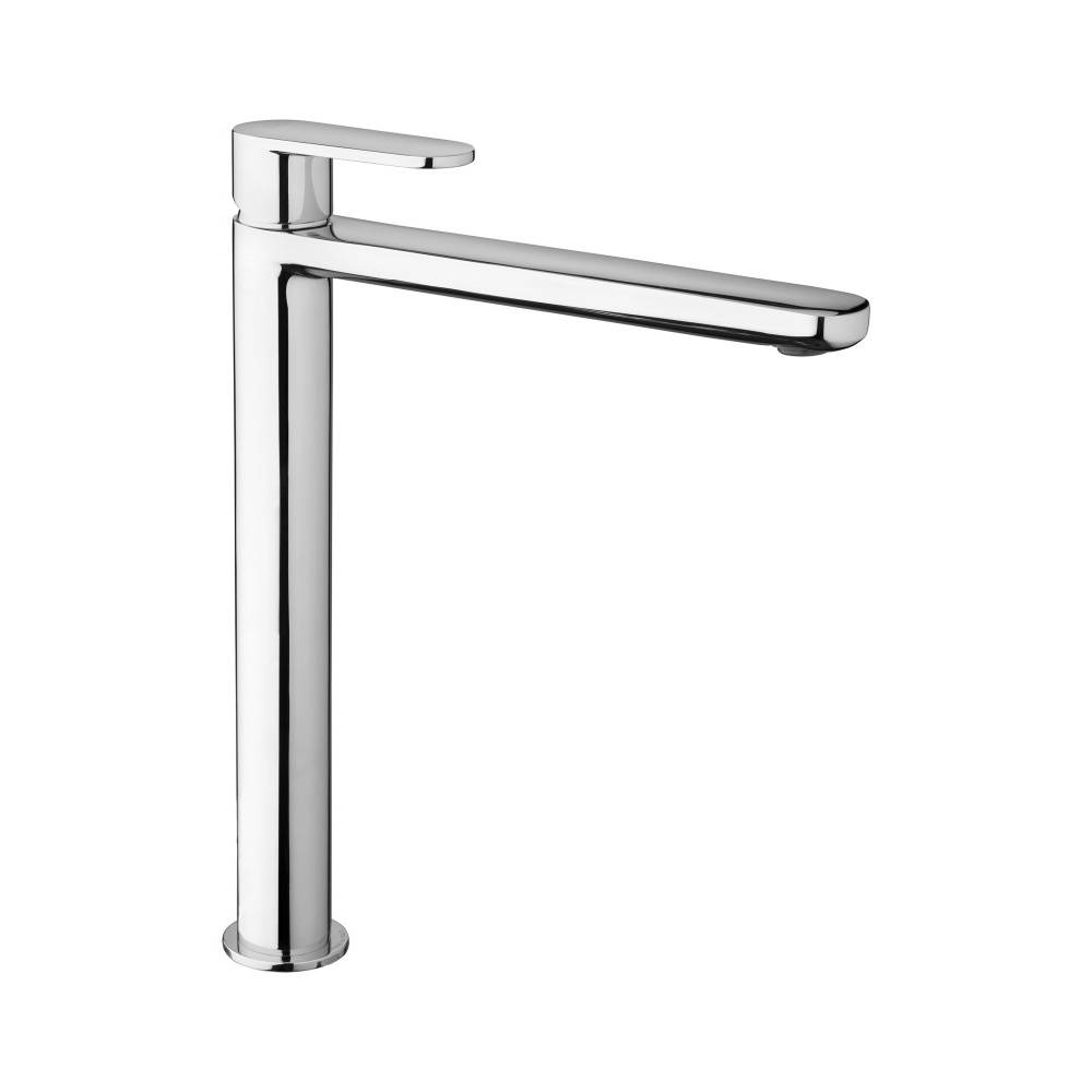 Miscelatore Lavabo alto prolungato con scarico click clak serie Candy modello CA081KCR cromato Paffoni