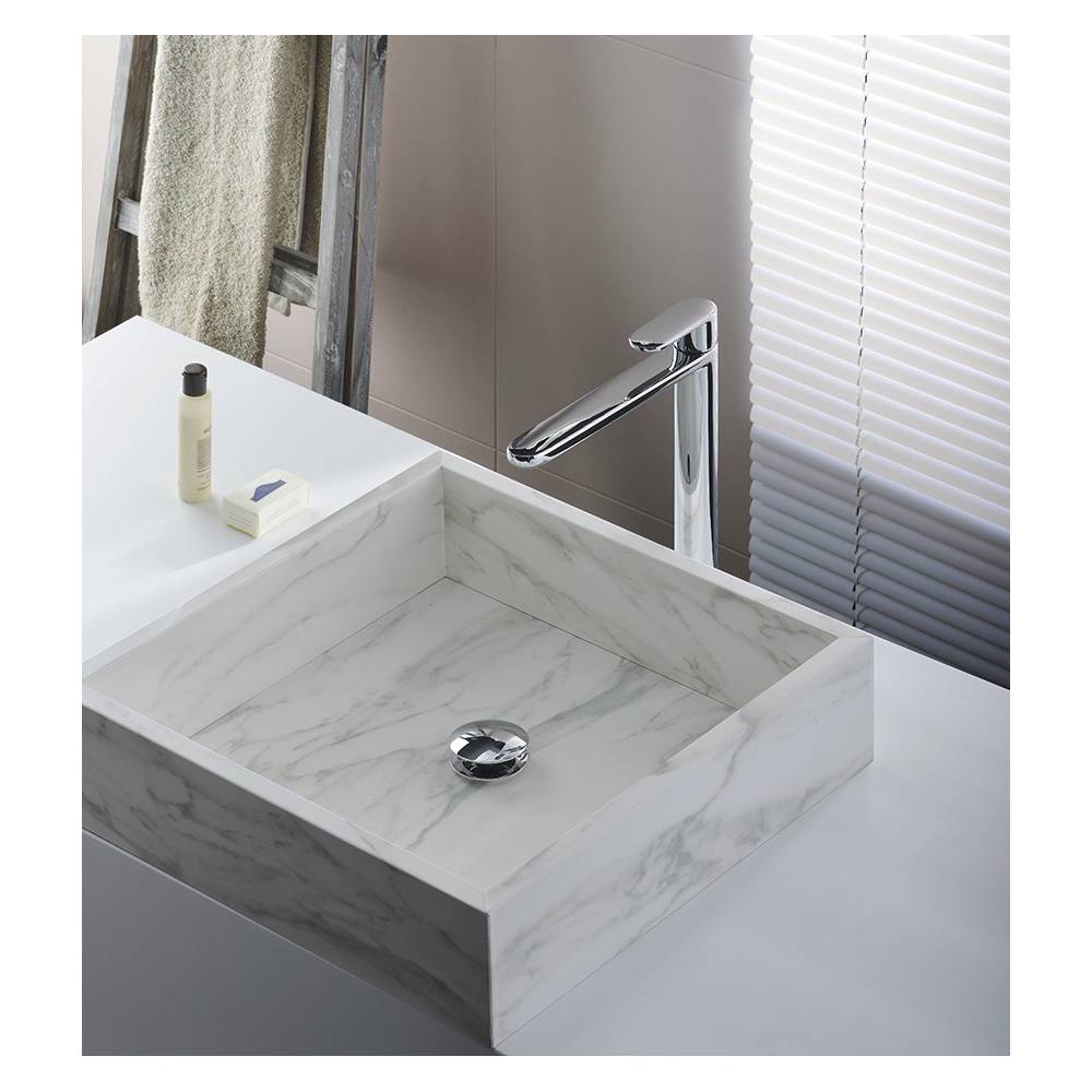 Miscelatore Lavabo alto prolungato con scarico click clak serie Candy modello CA081KCR cromato Paffoni