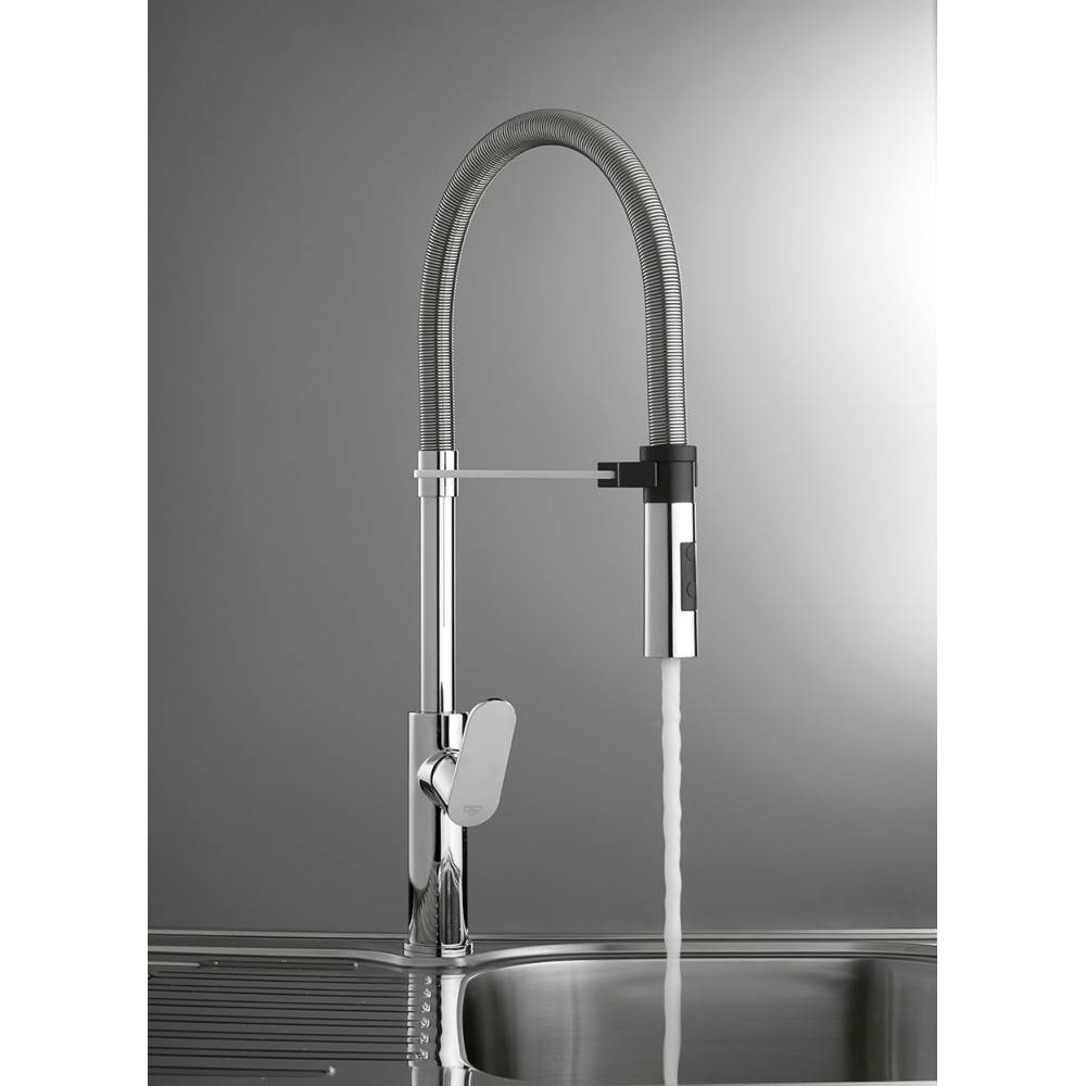 Miscelatore cucina professionale monoforo serie Candy modello CA179CR cromato Paffoni