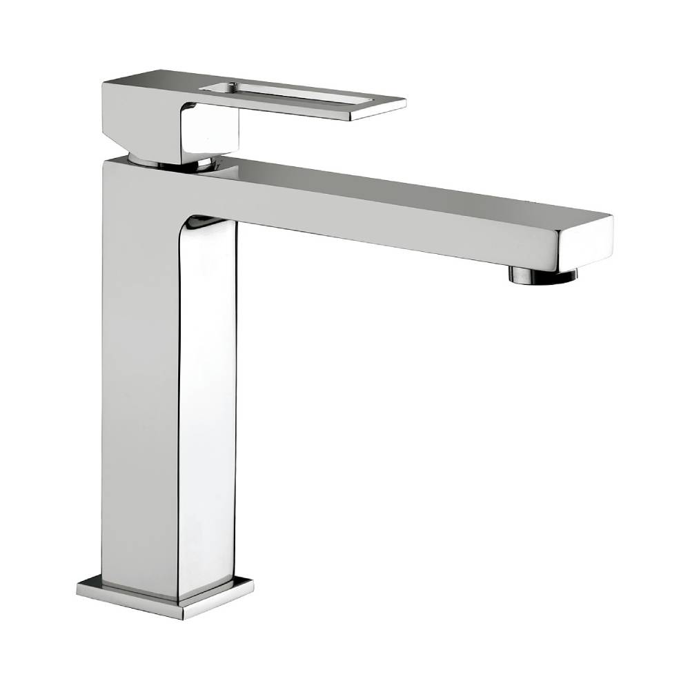 Miscelatore lavabo medio con scarico clic clac serie Effe modello EF074KCR cromato Paffoni