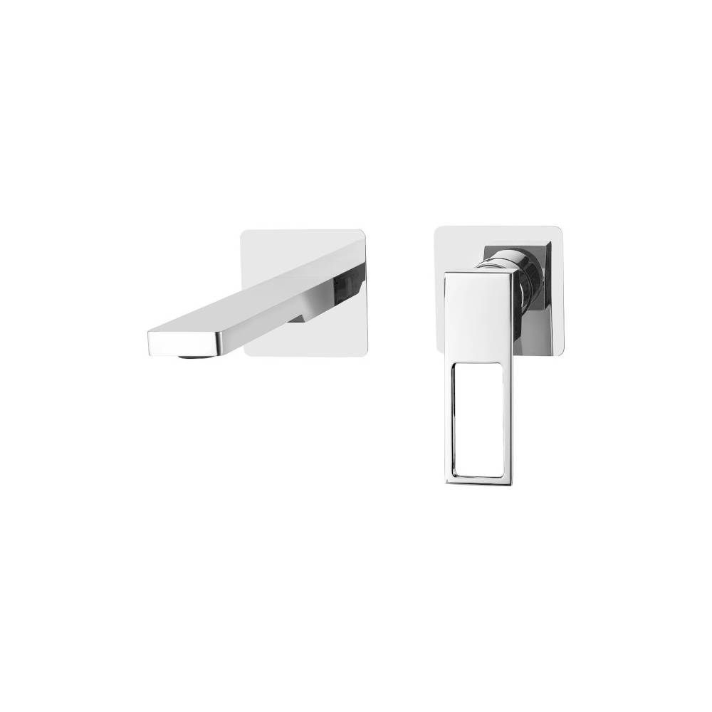 Miscelatore lavabo incasso 2 Fori serie Effe modello EF104CR70 cromato Paffoni