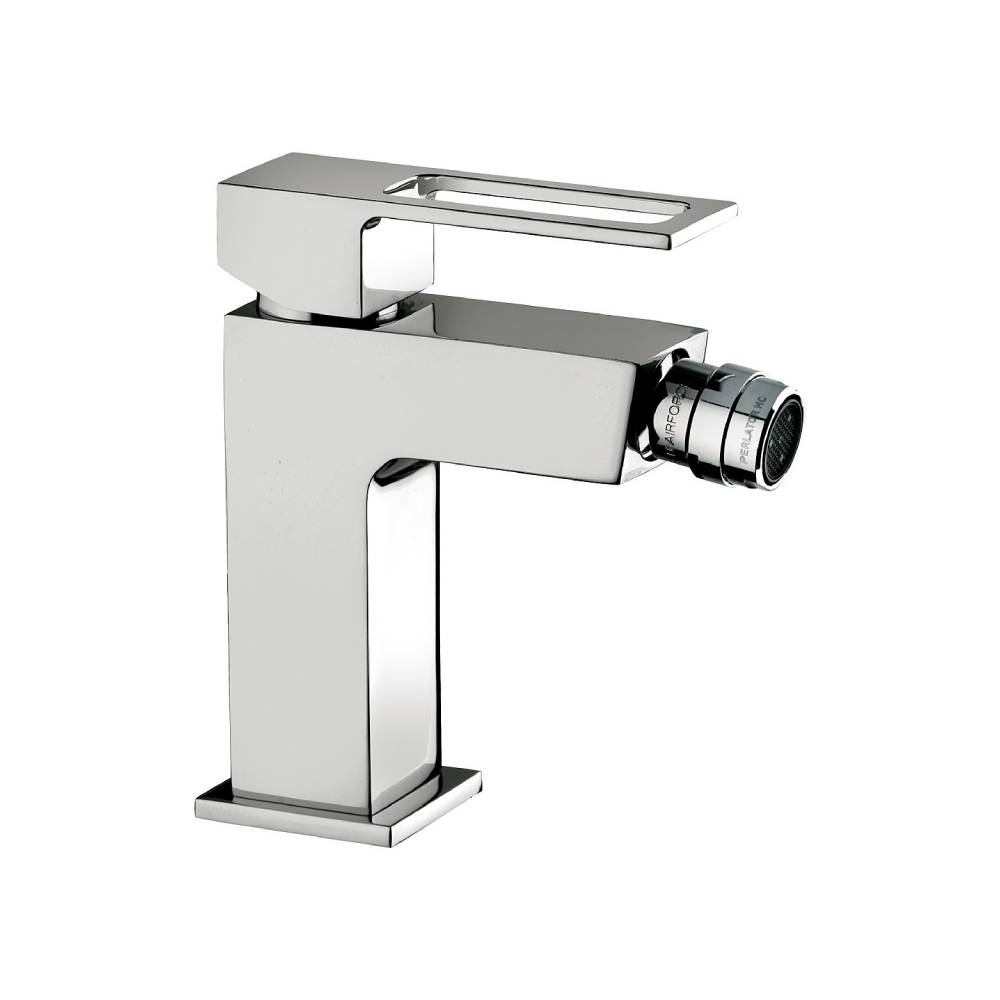 Miscelatore bidet monocomando con scarico clic clak serie Effe modello EF131KCR cromato Paffoni