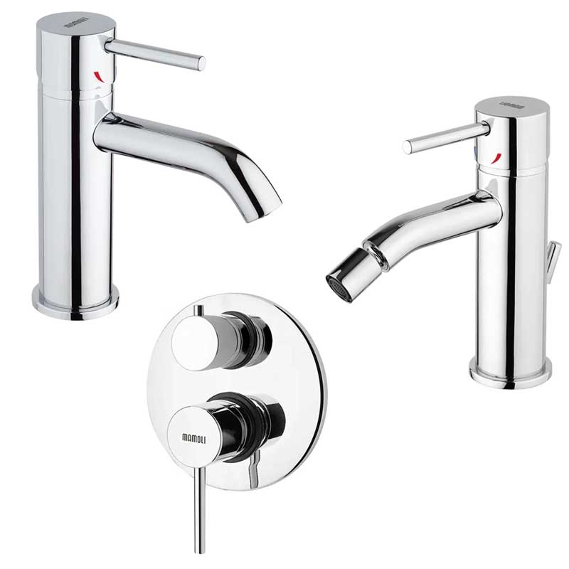 Set di Rubinetti Doccia con Deviatore