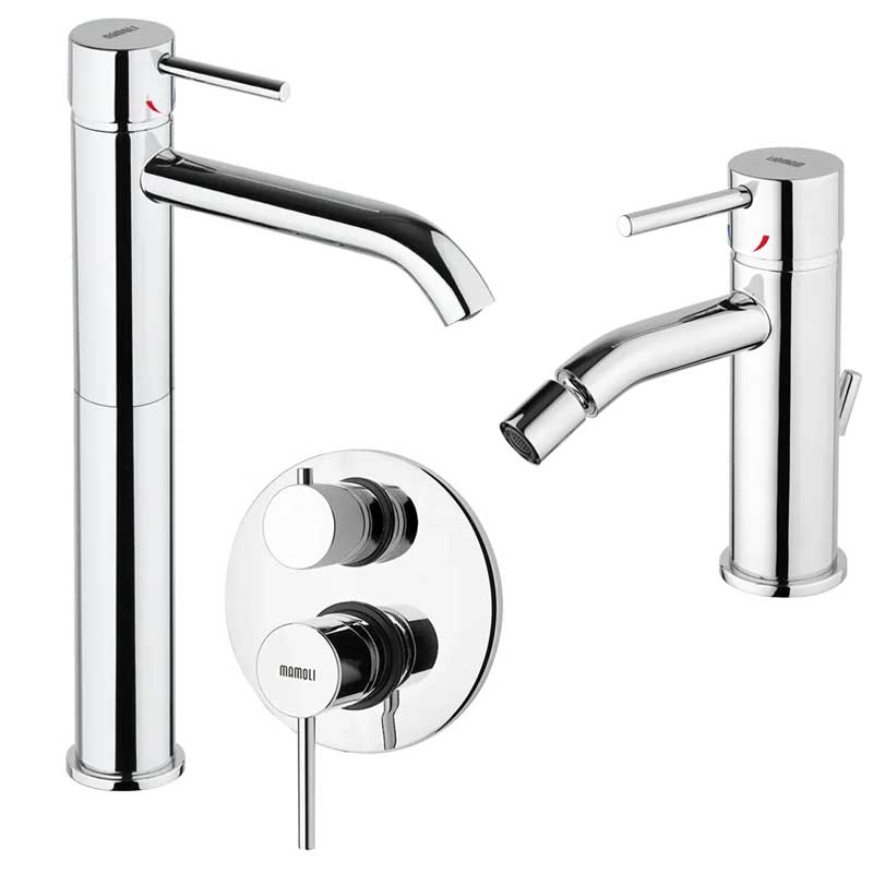 Set di Rubinetti Doccia con Deviatore