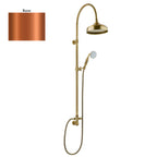 Colonna doccia rame orientabile con soffione Lord