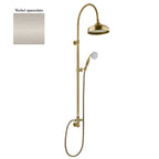Colonna doccia nichel orientabile con soffione Lord