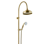 Colonna doccia oro orientabile con soffione Lord