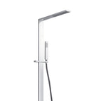 Colonna doccia rettangolare in ottone