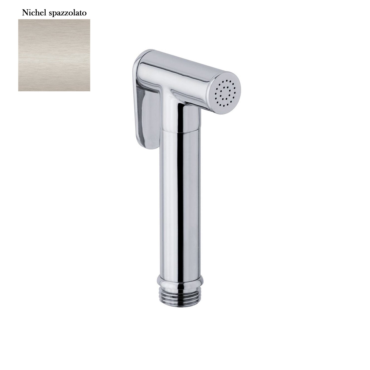 Doccia shut off Reflex in ottone attacco 1/2M nichel spazzolato