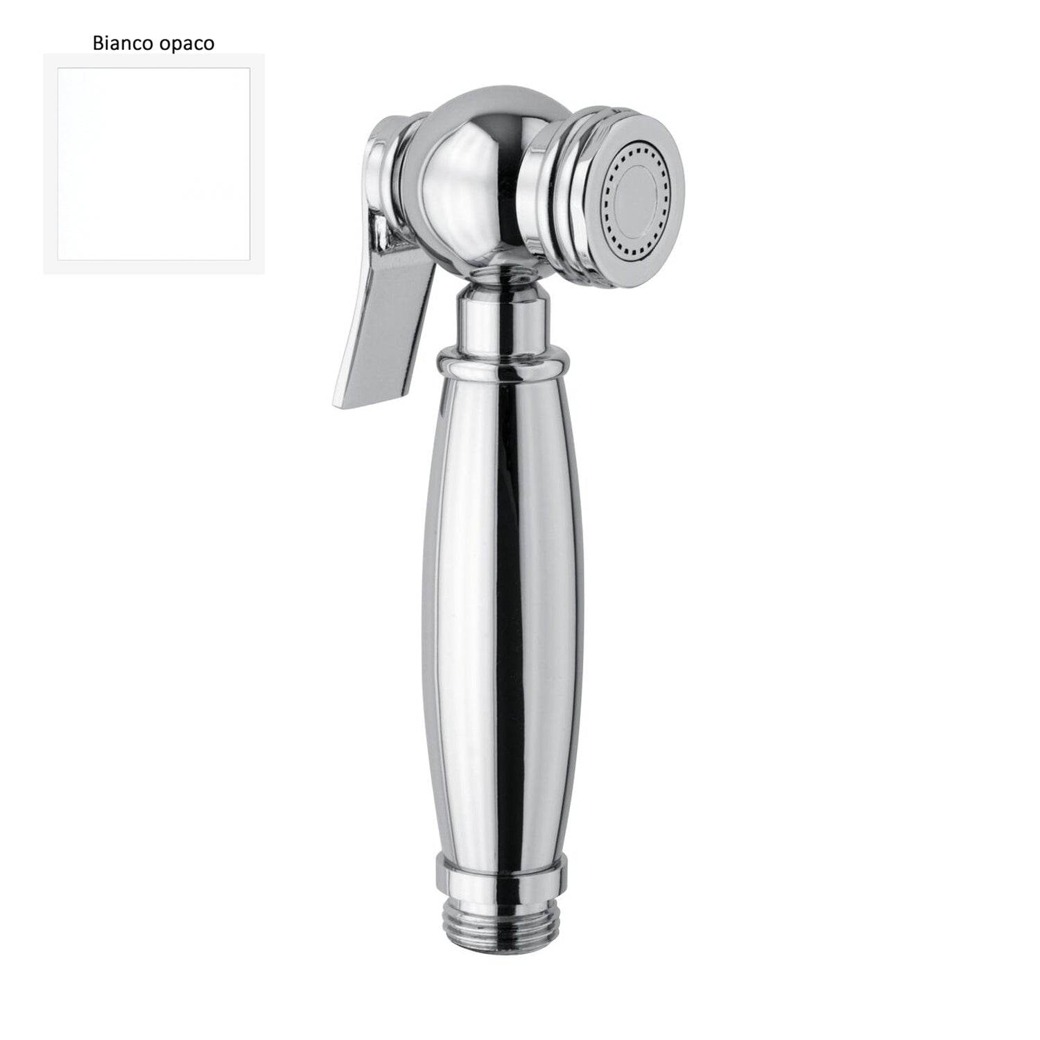 Doccia shut off Antea in ottone attacco 1/2M bianco