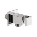 Supporto doccia fisso in ottone serie Glamour con innesto conico