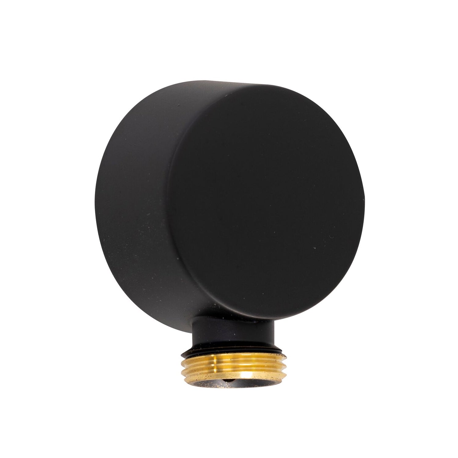 Presa acqua in ottone modello tondo attacco 1/2MM nera