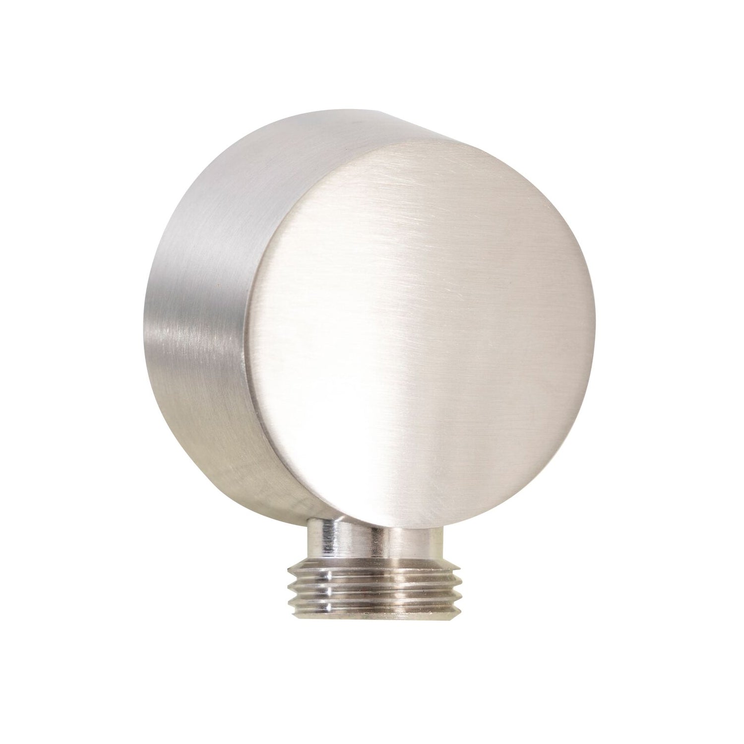 Presa acqua in ottone modello tondo attacco 1/2MM nichel spazzolato